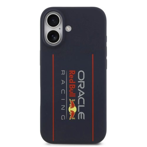 Red Bull Silicone Vertical Logo MagSafe tok iPhone 17 készülékhez tengerészkék