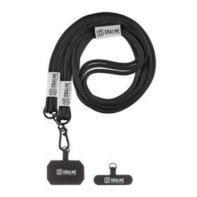 OBAL:ME NeckTag Trio Rope mobiltelefonhoz fekete