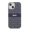 DKNY PC/TPU tónusos csíkmintás Magsafe tok iPhone 13 készülékhez kék